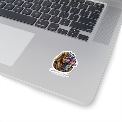 Last Dynasty Saga Sticker — Minimalist Retro Game Logo Kiss-Cut Sticker