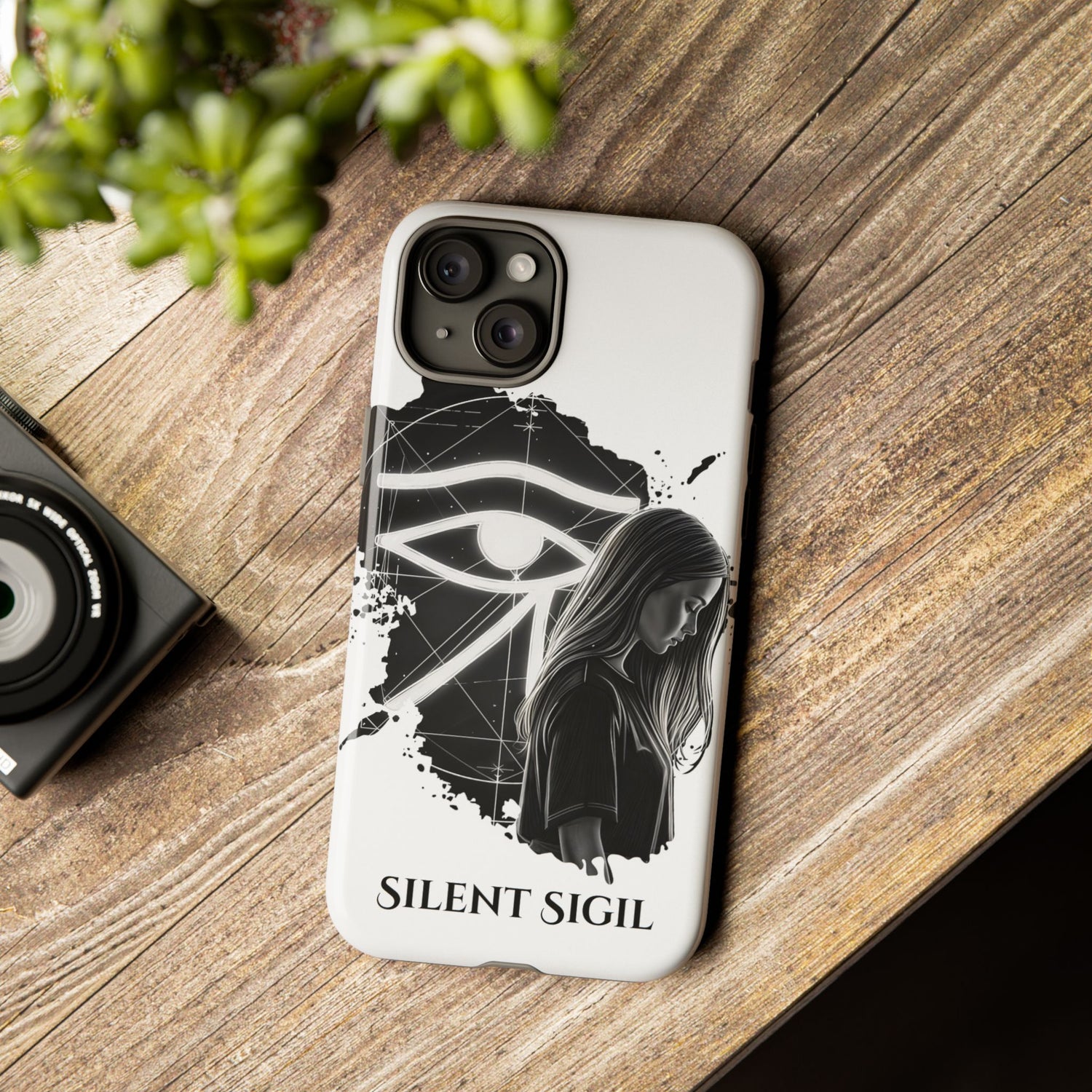 Phone Case — "Silent Sigil" Eye of Horus &amp; SAGA&