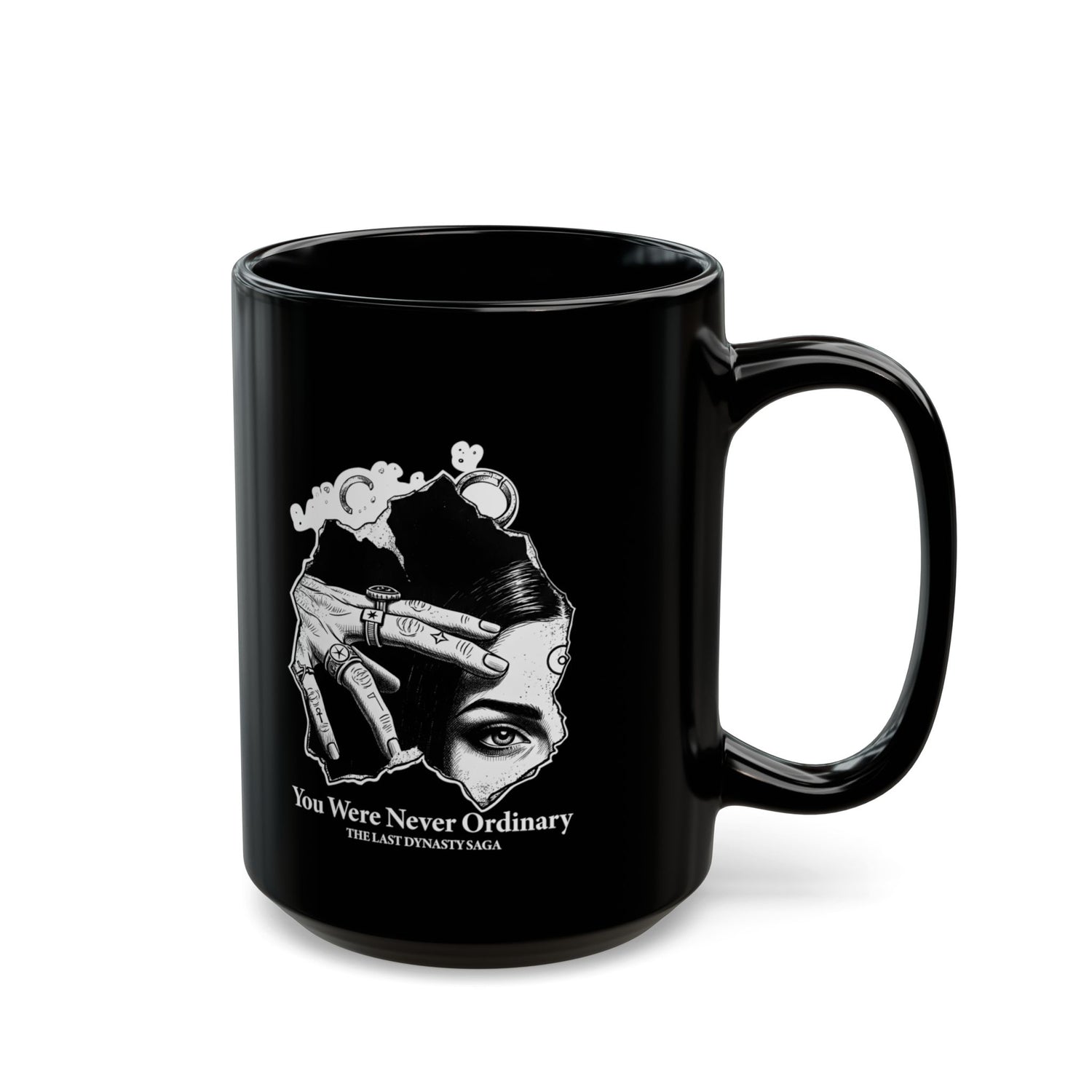Black Ceramic Mug — &