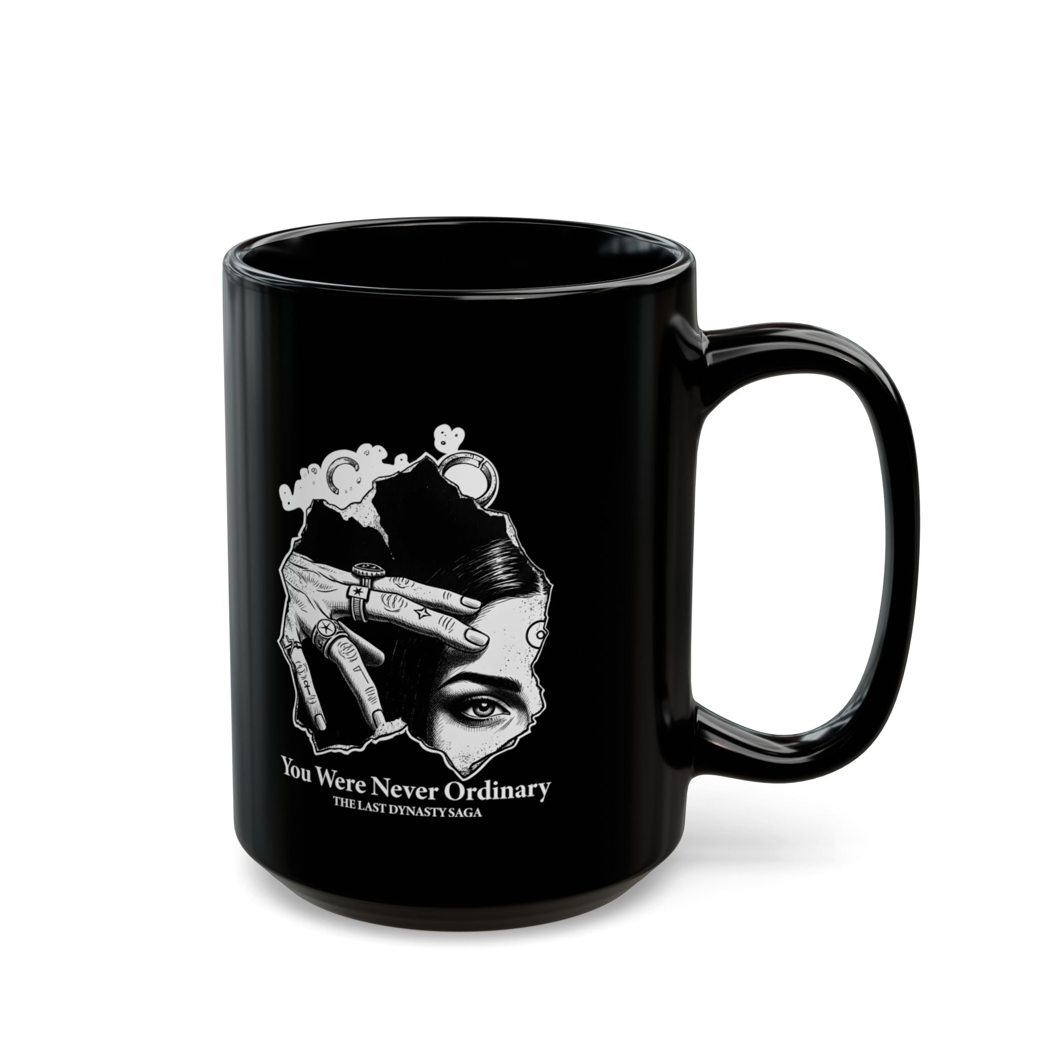 Black Ceramic Mug — &