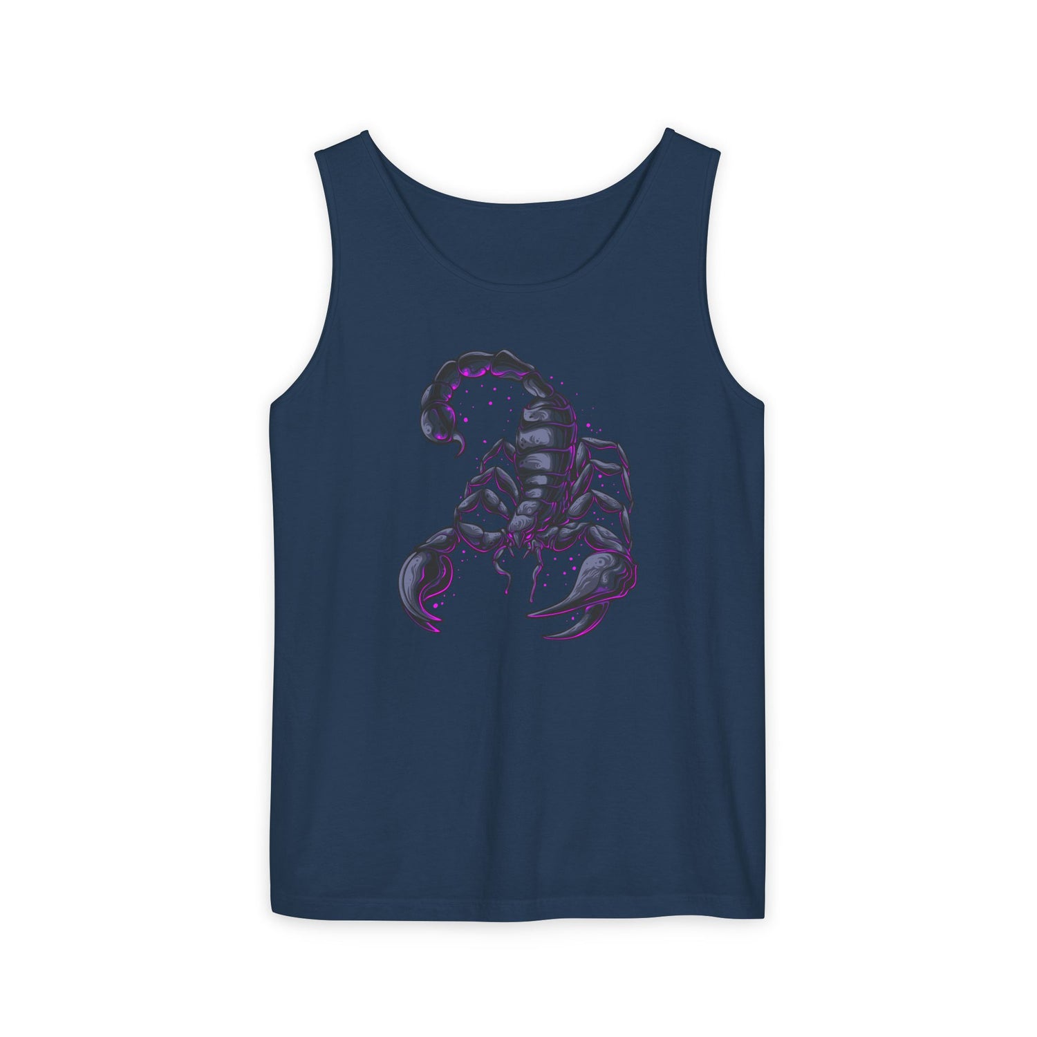 Scorpion Graphic Tank Top — Dark Cosmic Scorpion Art