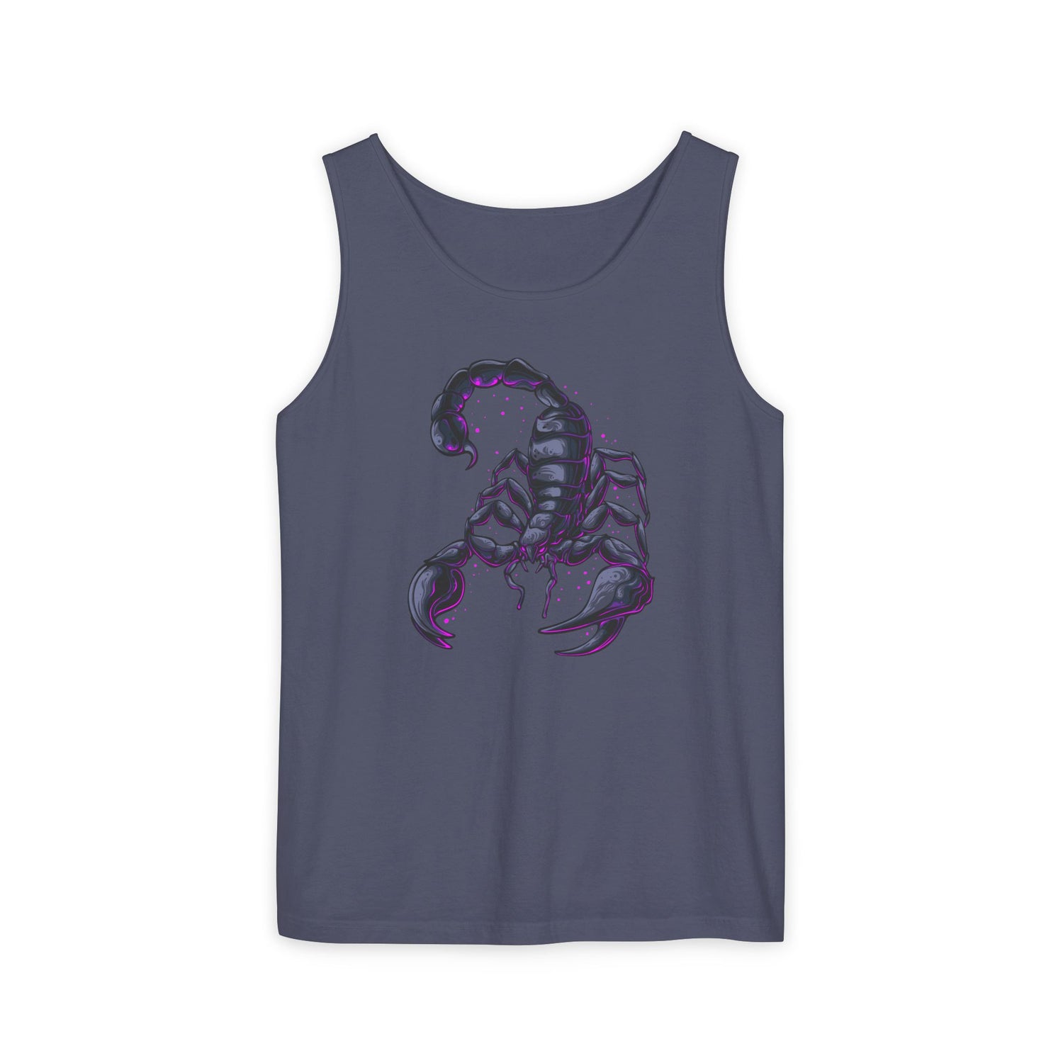 Scorpion Graphic Tank Top — Dark Cosmic Scorpion Art