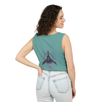 Scorpion Graphic Tank Top — Dark Cosmic Scorpion Art