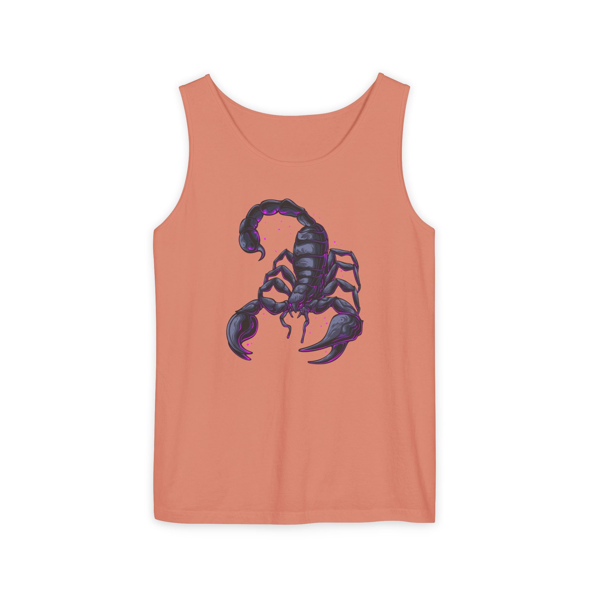 Scorpion Graphic Tank Top — Dark Cosmic Scorpion Art