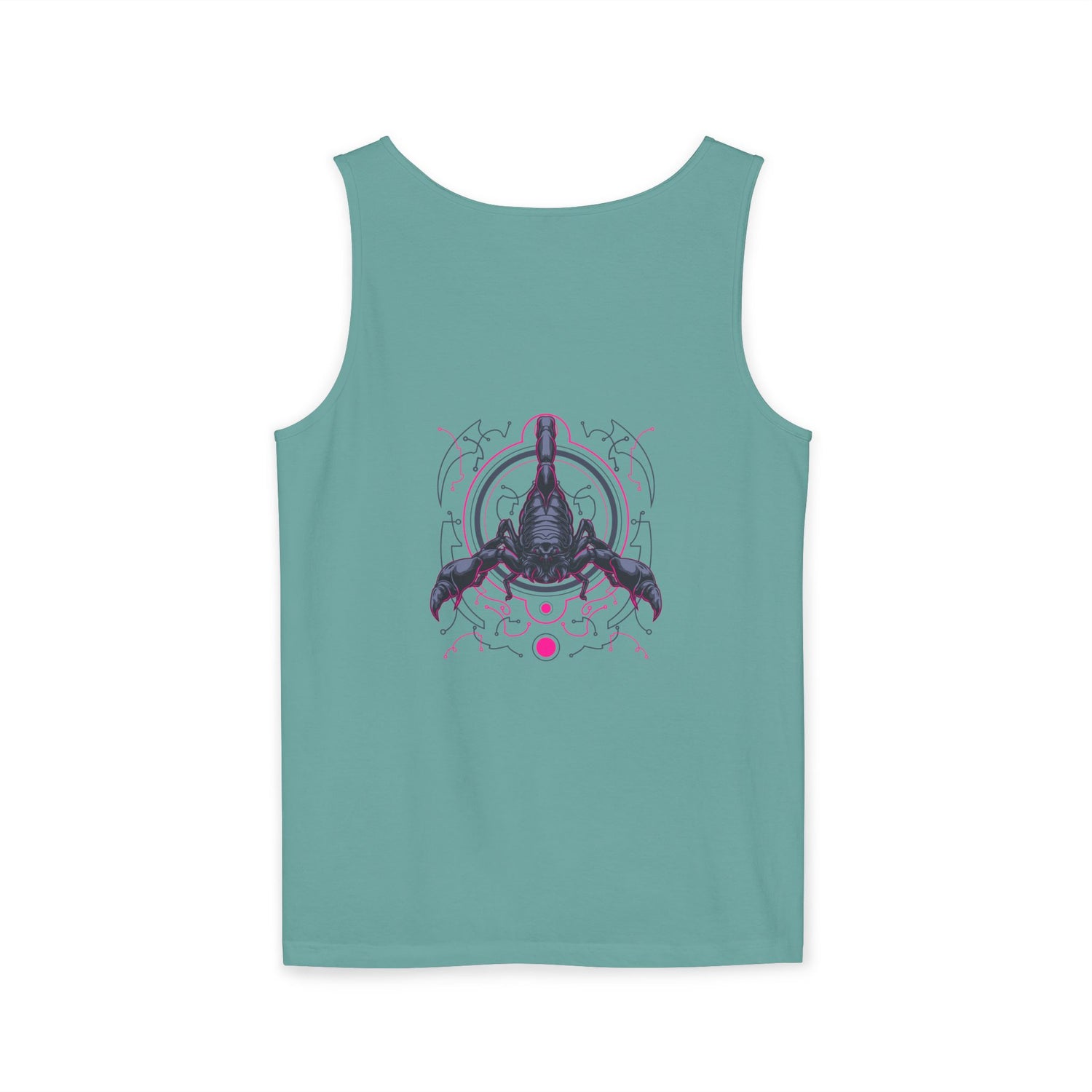 Scorpion Graphic Tank Top — Dark Cosmic Scorpion Art