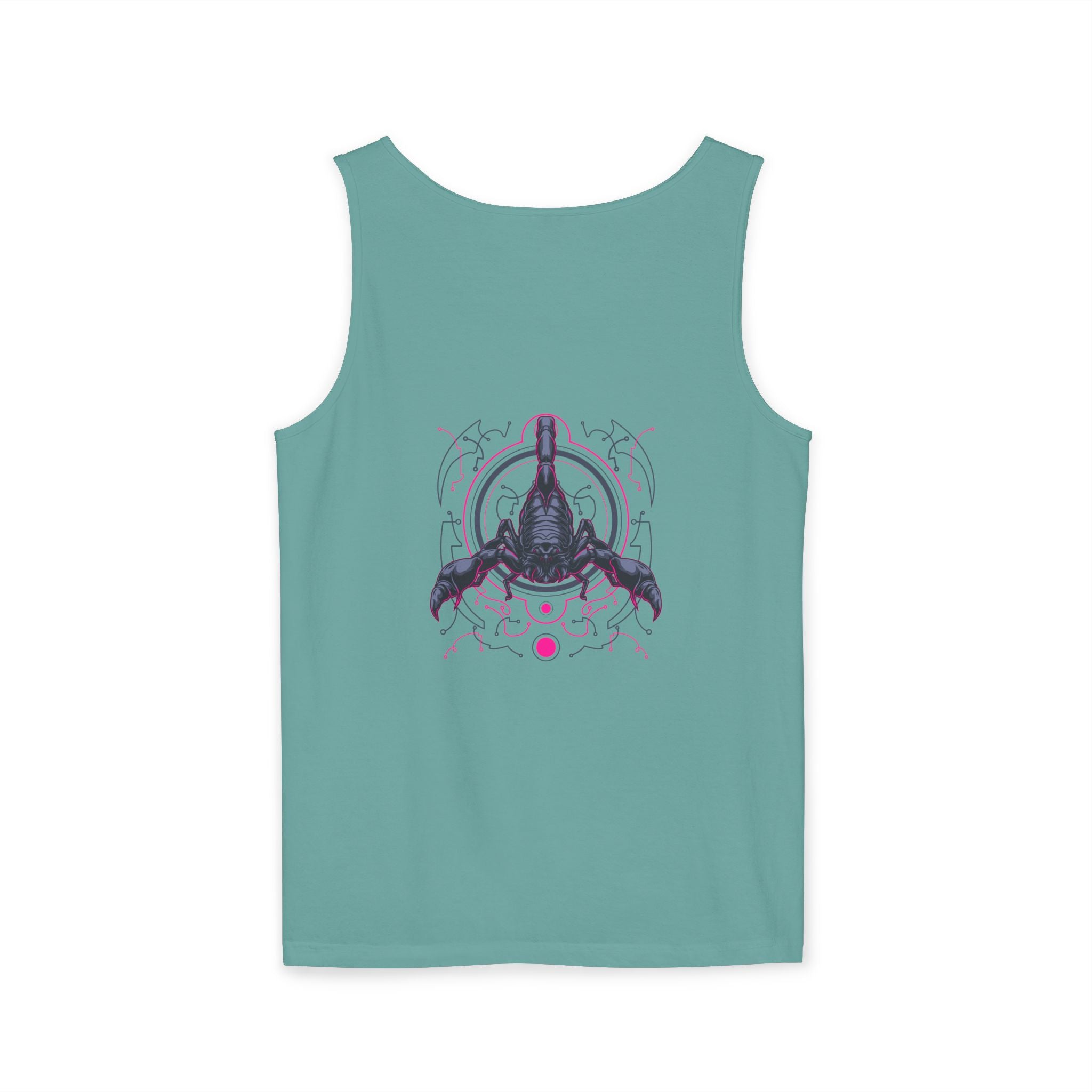 Scorpion Graphic Tank Top — Dark Cosmic Scorpion Art