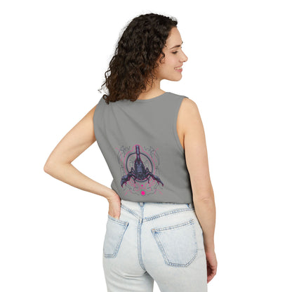 Scorpion Graphic Tank Top — Dark Cosmic Scorpion Art