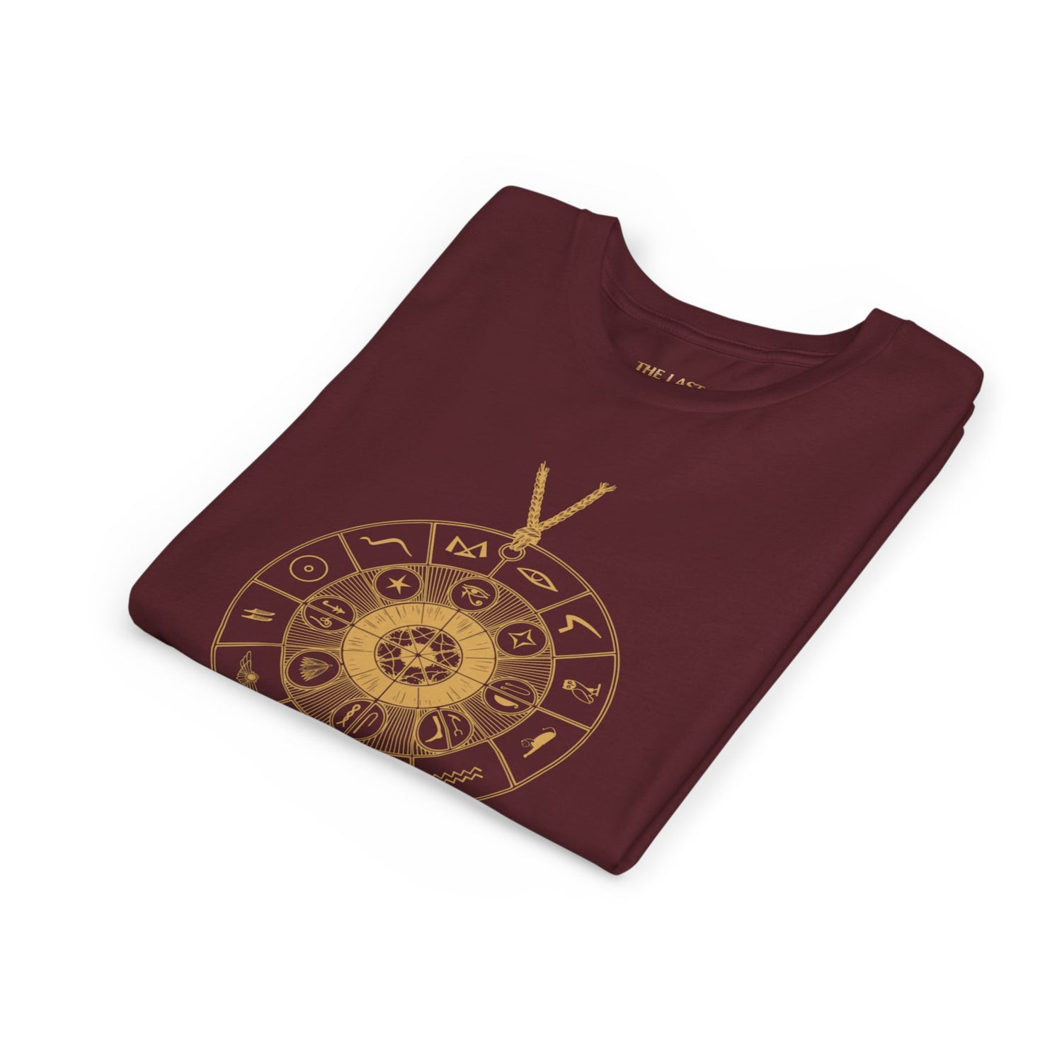 Youth Graphic Tee — THE SAGA Compass &amp; Abstract Hero&