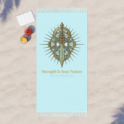 The Serpent Sword Beach Boho Towel