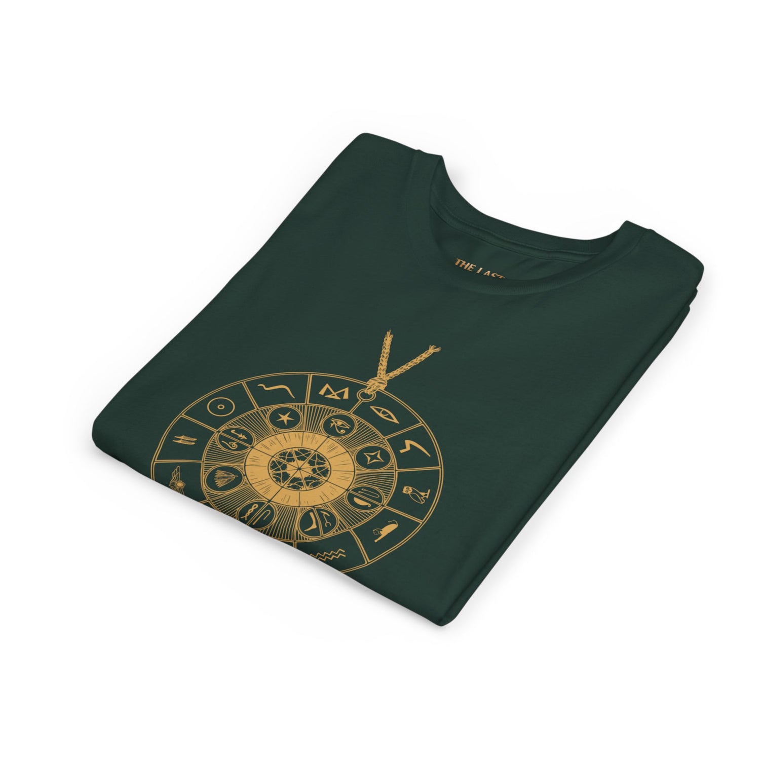 Youth Graphic Tee — THE SAGA Compass &amp; Abstract Hero&