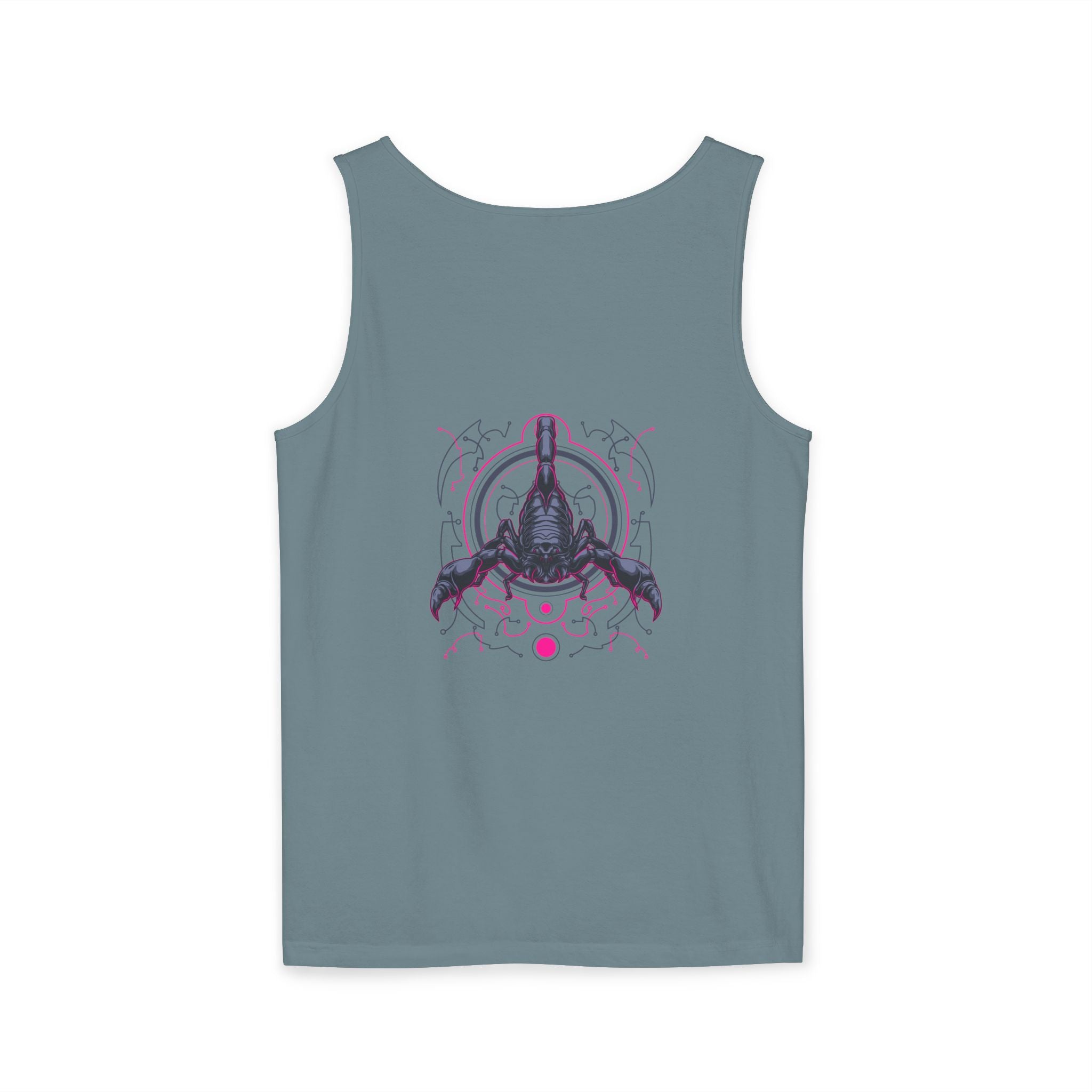 Scorpion Graphic Tank Top — Dark Cosmic Scorpion Art