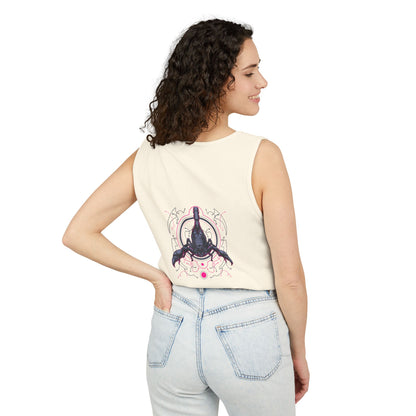 Scorpion Graphic Tank Top — Dark Cosmic Scorpion Art