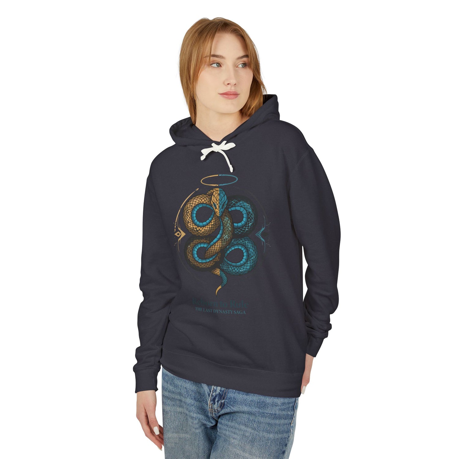 Reborn to Rule Snake &amp; Eye Graphic Hoodie — "You Were Never Ordinary"