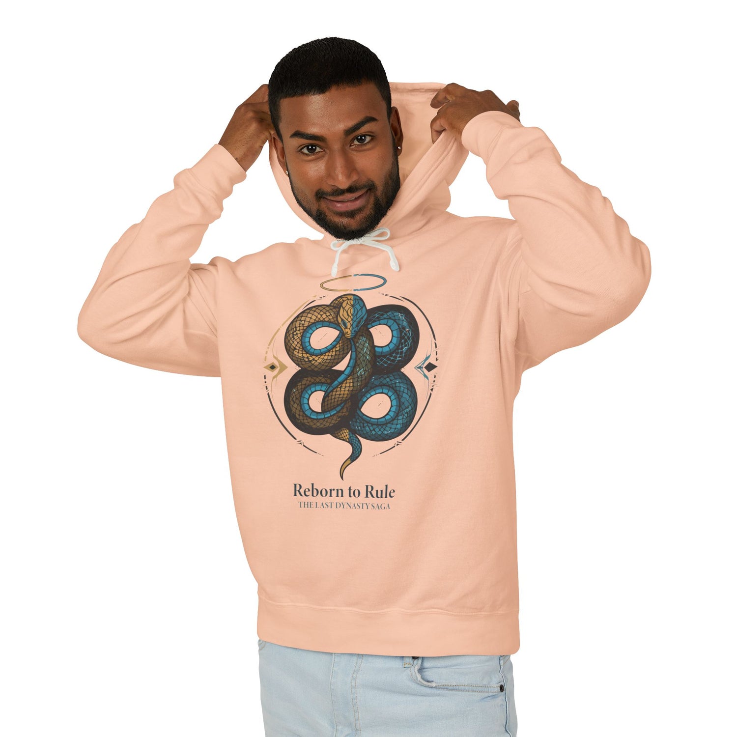 Reborn to Rule Snake &amp; Eye Graphic Hoodie — "You Were Never Ordinary"