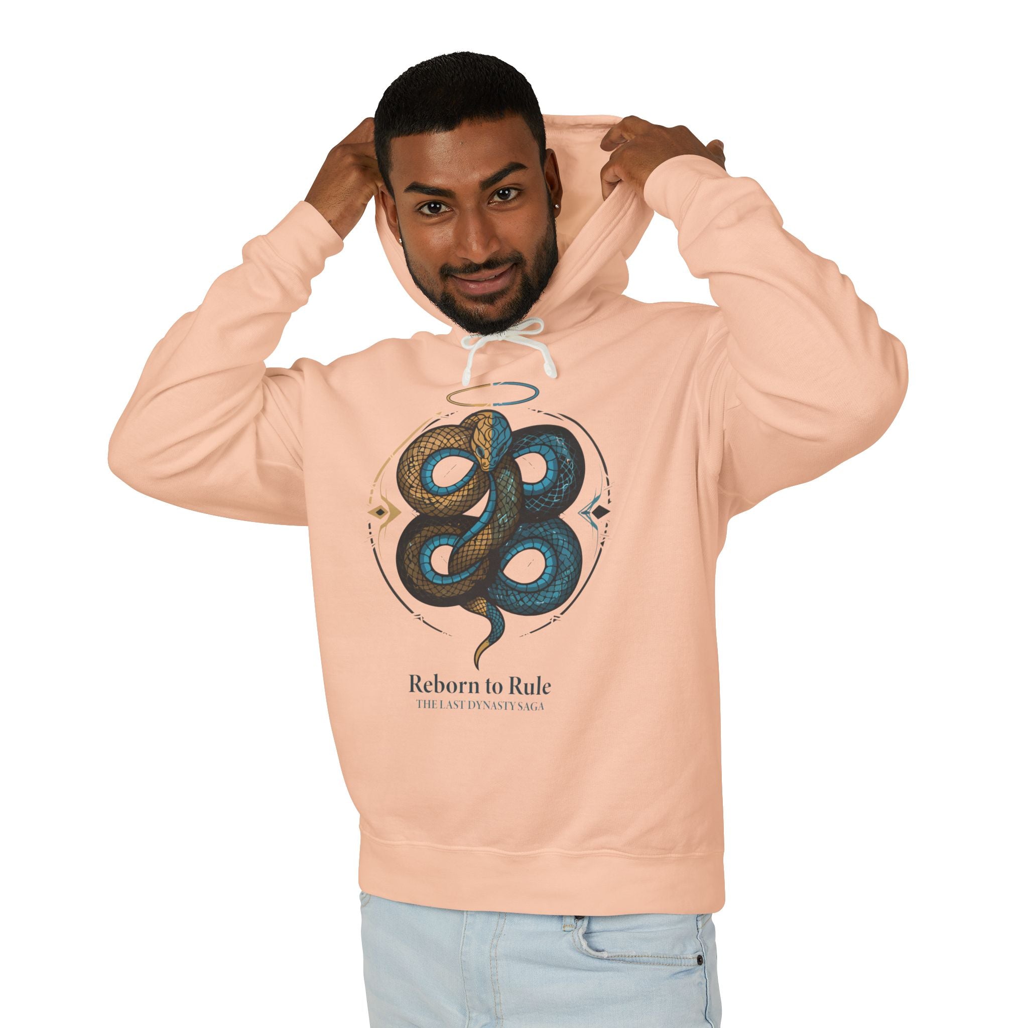 Reborn to Rule Snake &amp; Eye Graphic Hoodie — "You Were Never Ordinary"