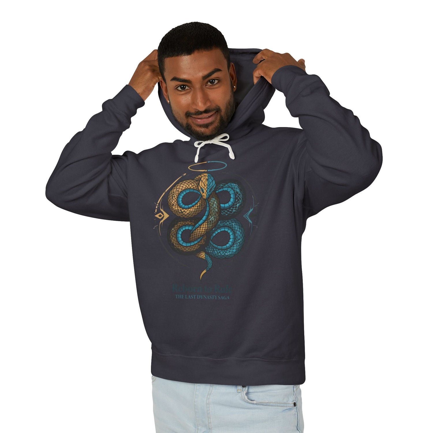 Reborn to Rule Snake &amp; Eye Graphic Hoodie — "You Were Never Ordinary"