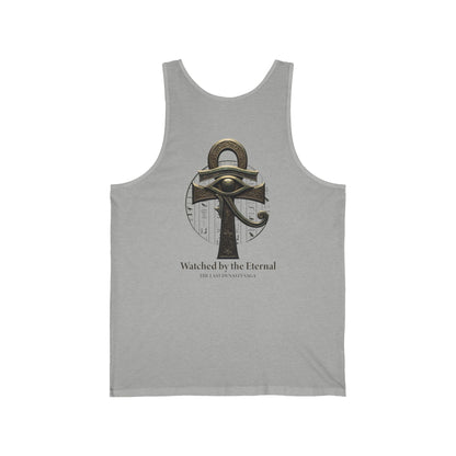 Egyptian Scarab &amp; Eye Tank Top — "This Is Your Awakening" Spiritual Graphic Tank