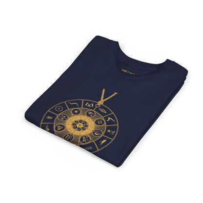 Youth Graphic Tee — THE SAGA Compass &amp; Abstract Hero&