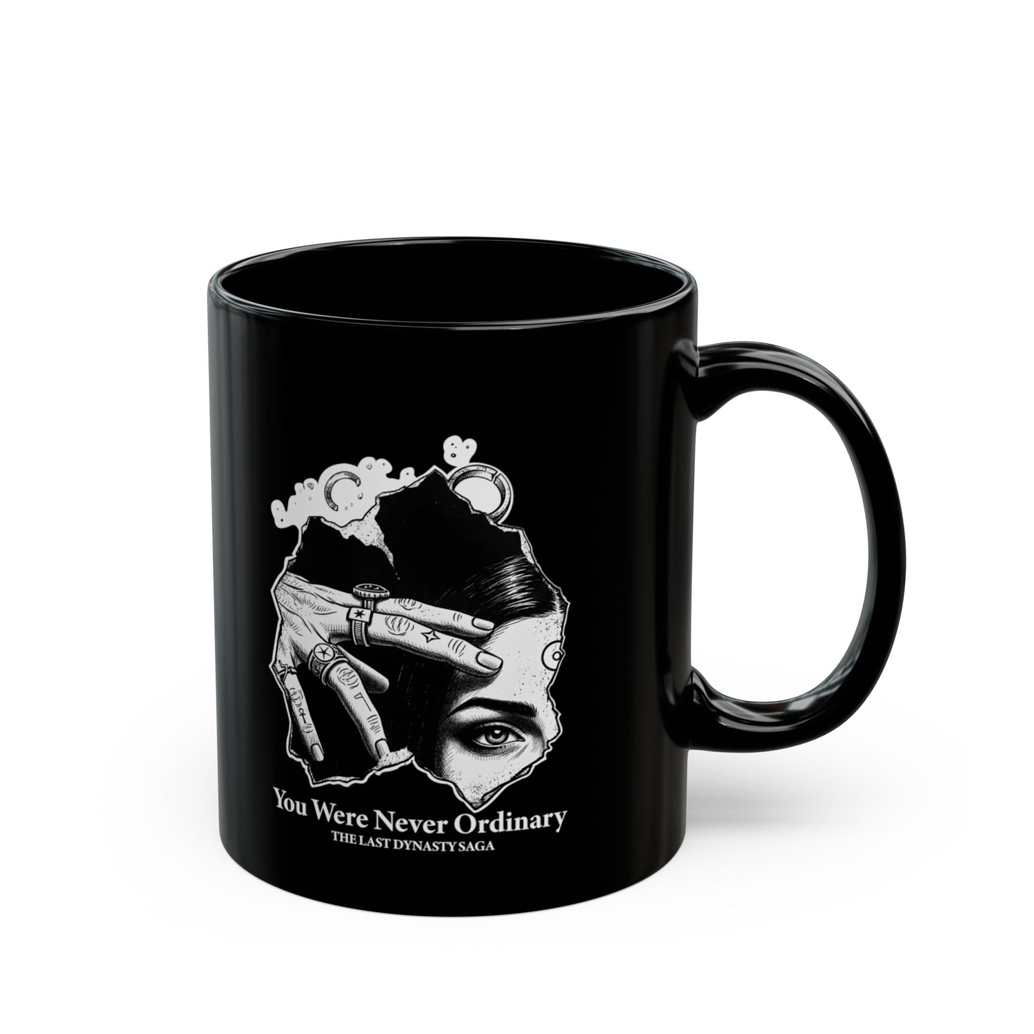 Black Ceramic Mug — &