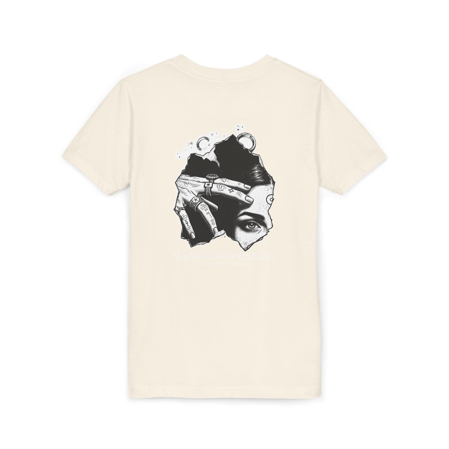 Youth Graphic Tee — THE SAGA Compass &amp; Abstract Hero&
