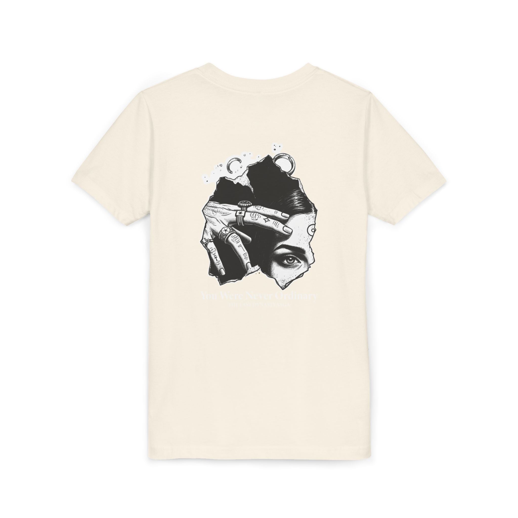 Youth Graphic Tee — THE SAGA Compass &amp; Abstract Hero&