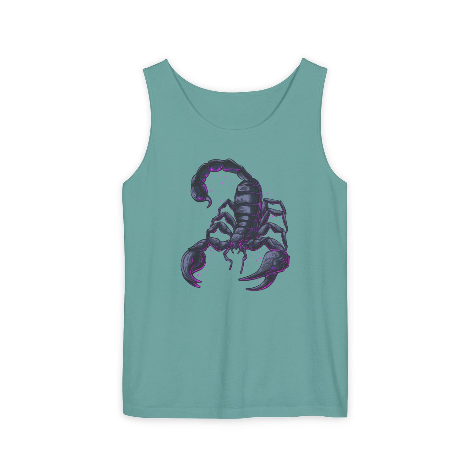 Scorpion Graphic Tank Top — Dark Cosmic Scorpion Art