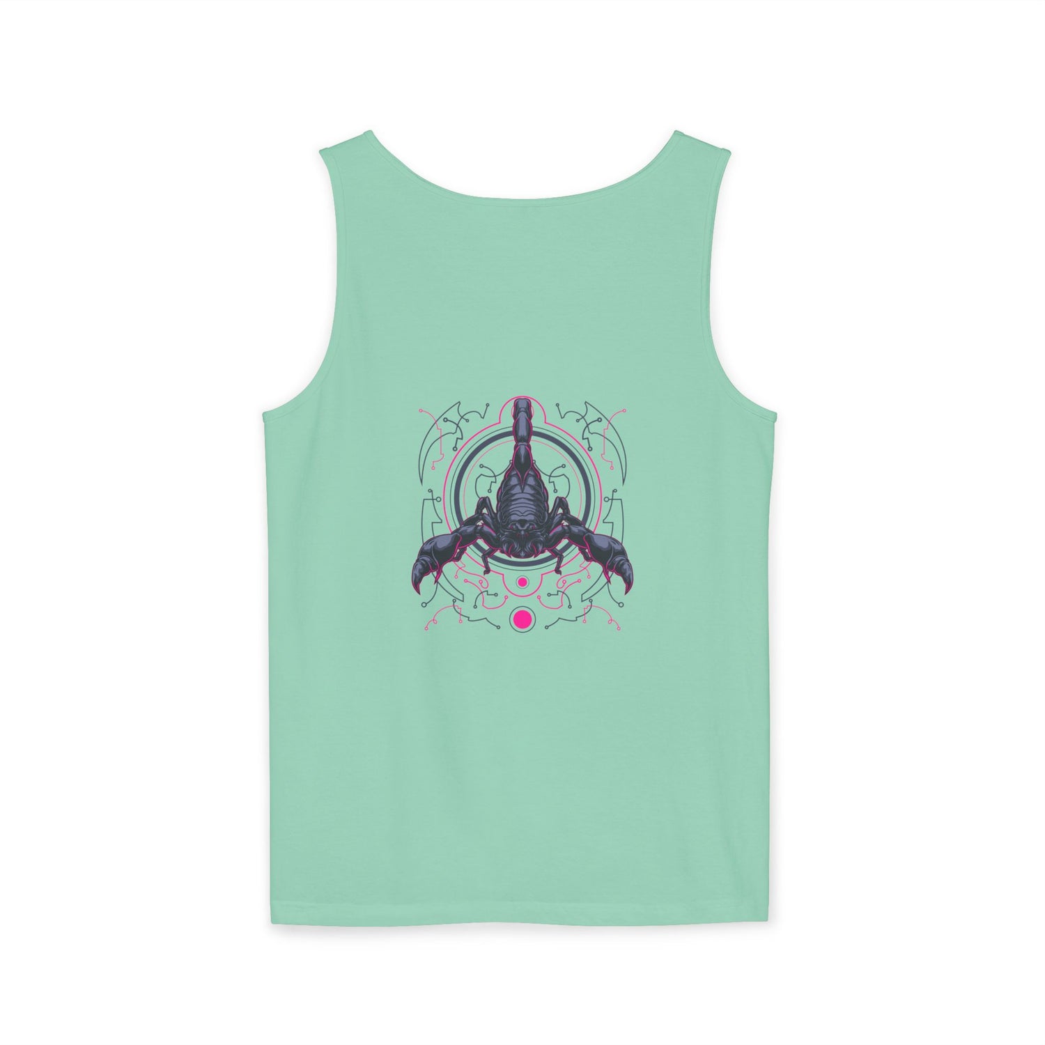 Scorpion Graphic Tank Top — Dark Cosmic Scorpion Art