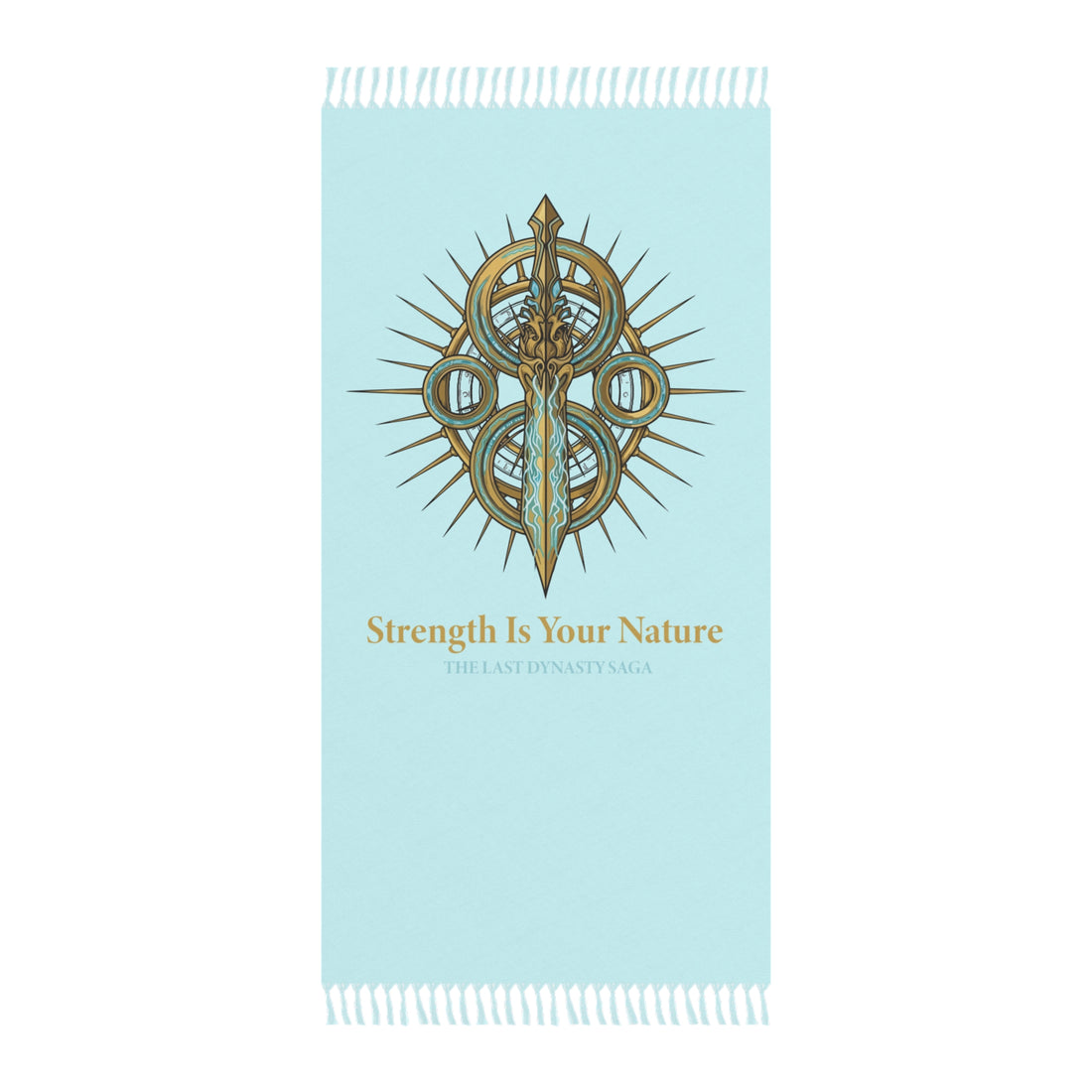 The Serpent Sword Beach Boho Towel