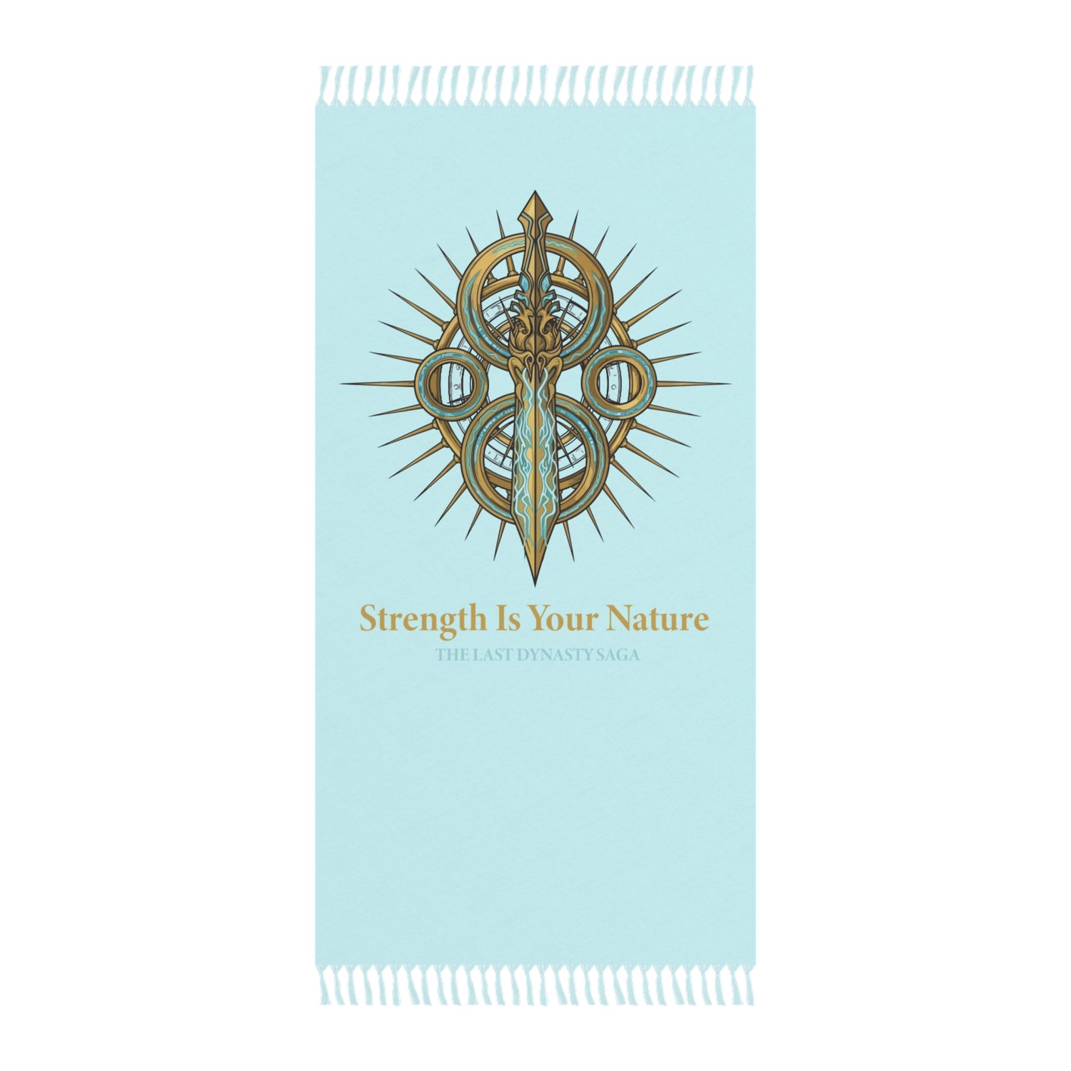 The Serpent Sword Beach Boho Towel