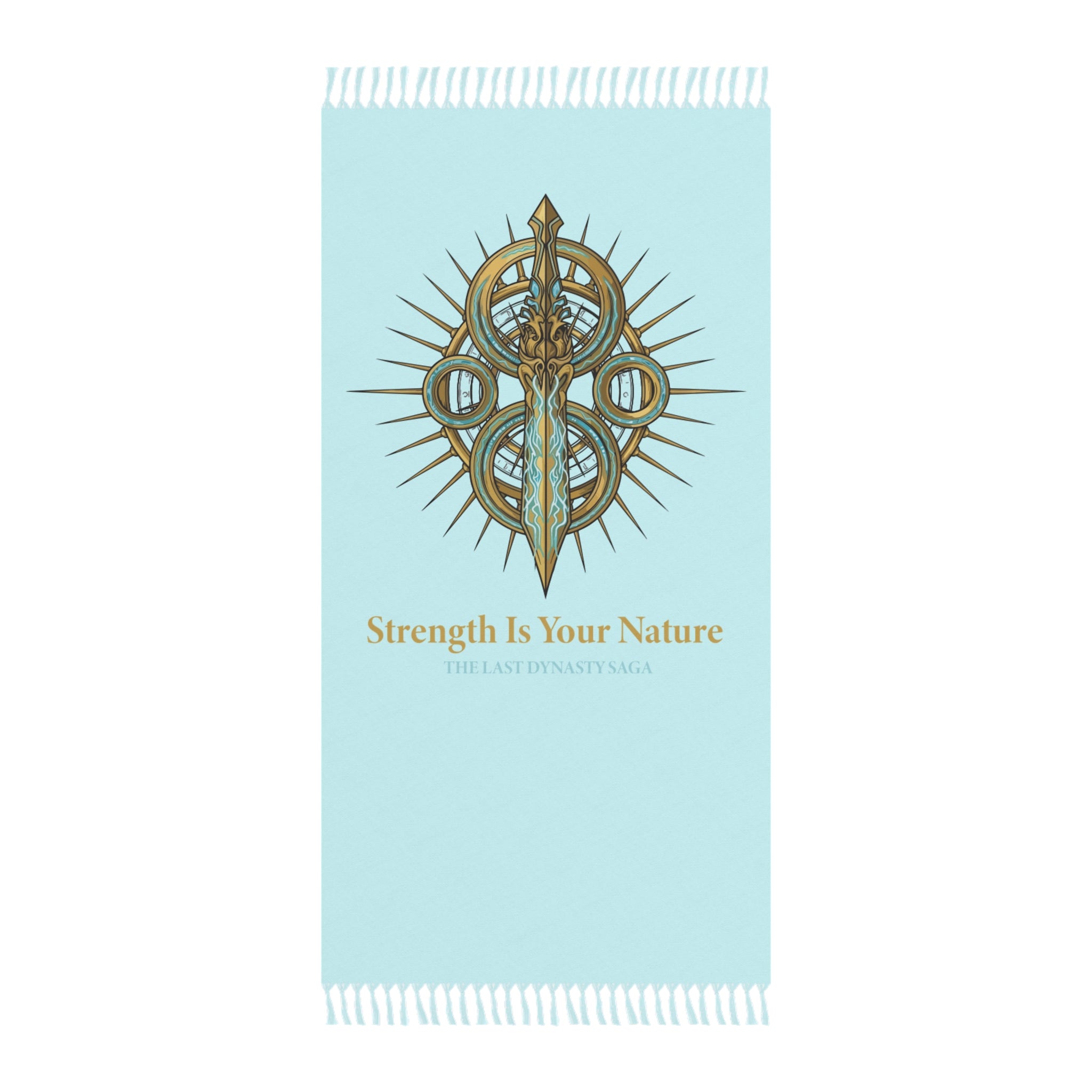 The Serpent Sword Beach Boho Towel
