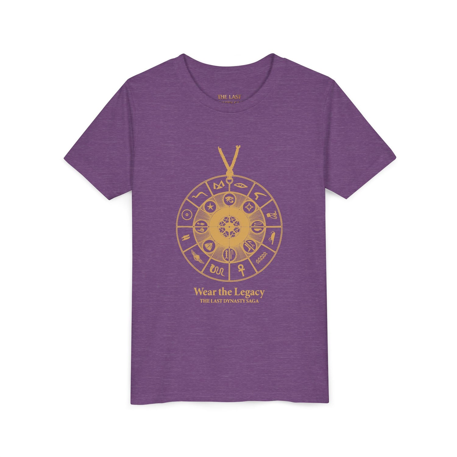 Youth Graphic Tee — THE SAGA Compass &amp; Abstract Hero&