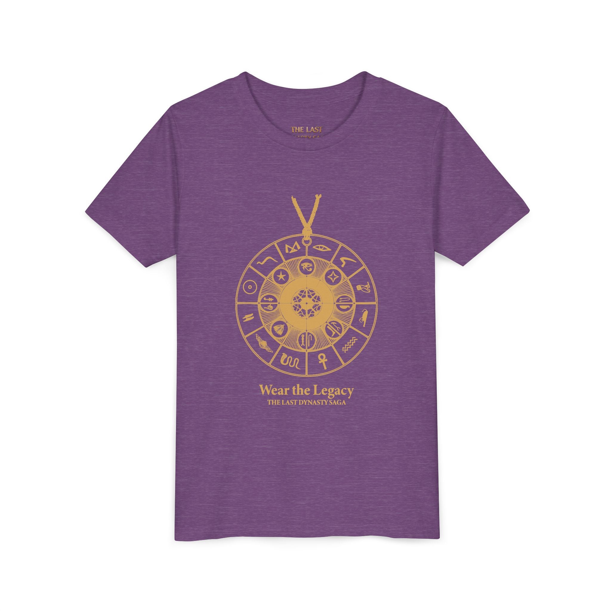 Youth Graphic Tee — THE SAGA Compass &amp; Abstract Hero&