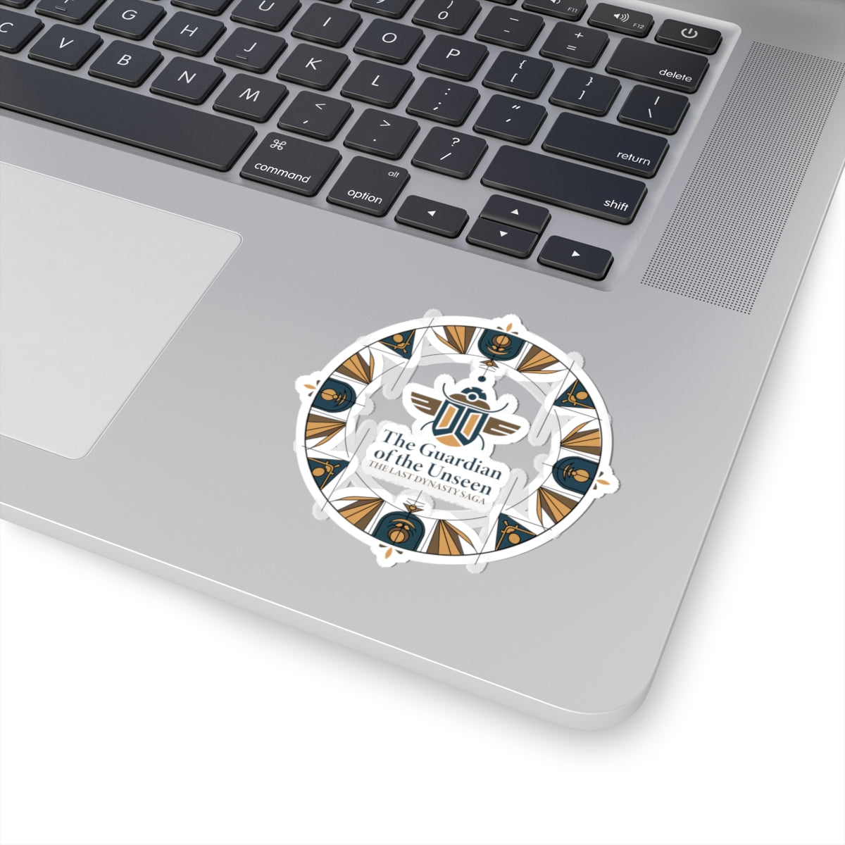Last Dynasty Saga Sticker — Minimalist Retro Game Logo Kiss-Cut Sticker