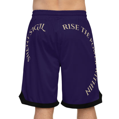 Egyptian Ankh Basketball Shorts — &