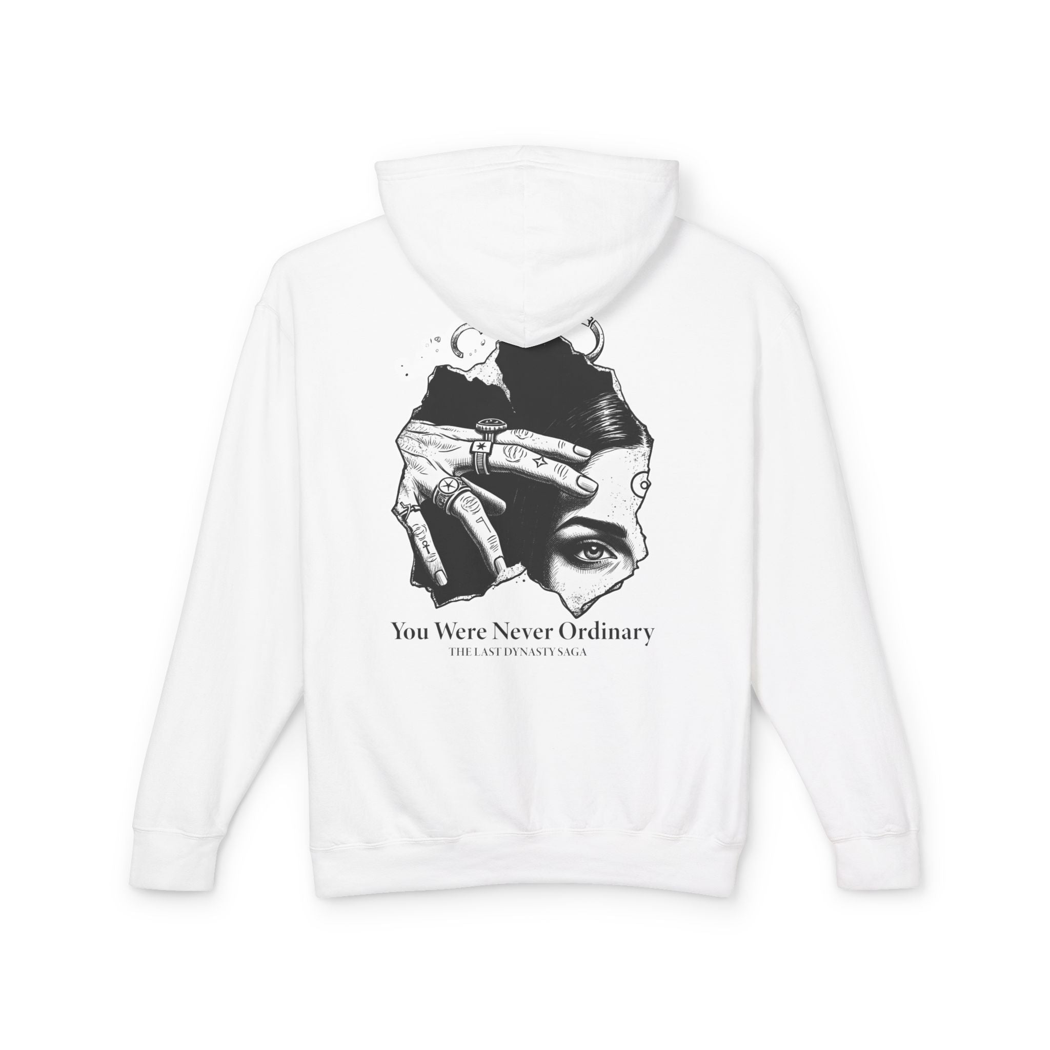Reborn to Rule Snake &amp; Eye Graphic Hoodie — "You Were Never Ordinary"