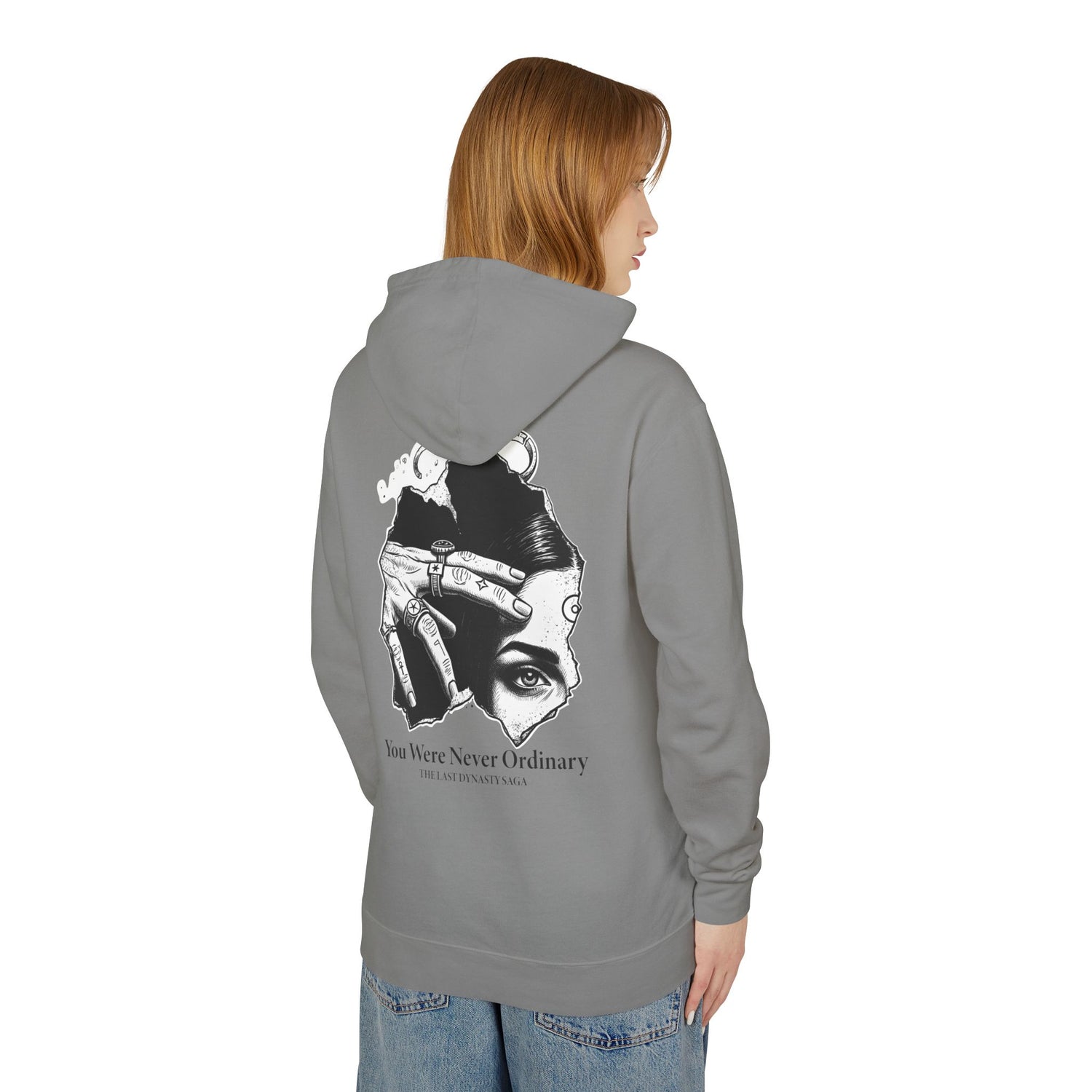Reborn to Rule Snake &amp; Eye Graphic Hoodie — "You Were Never Ordinary"