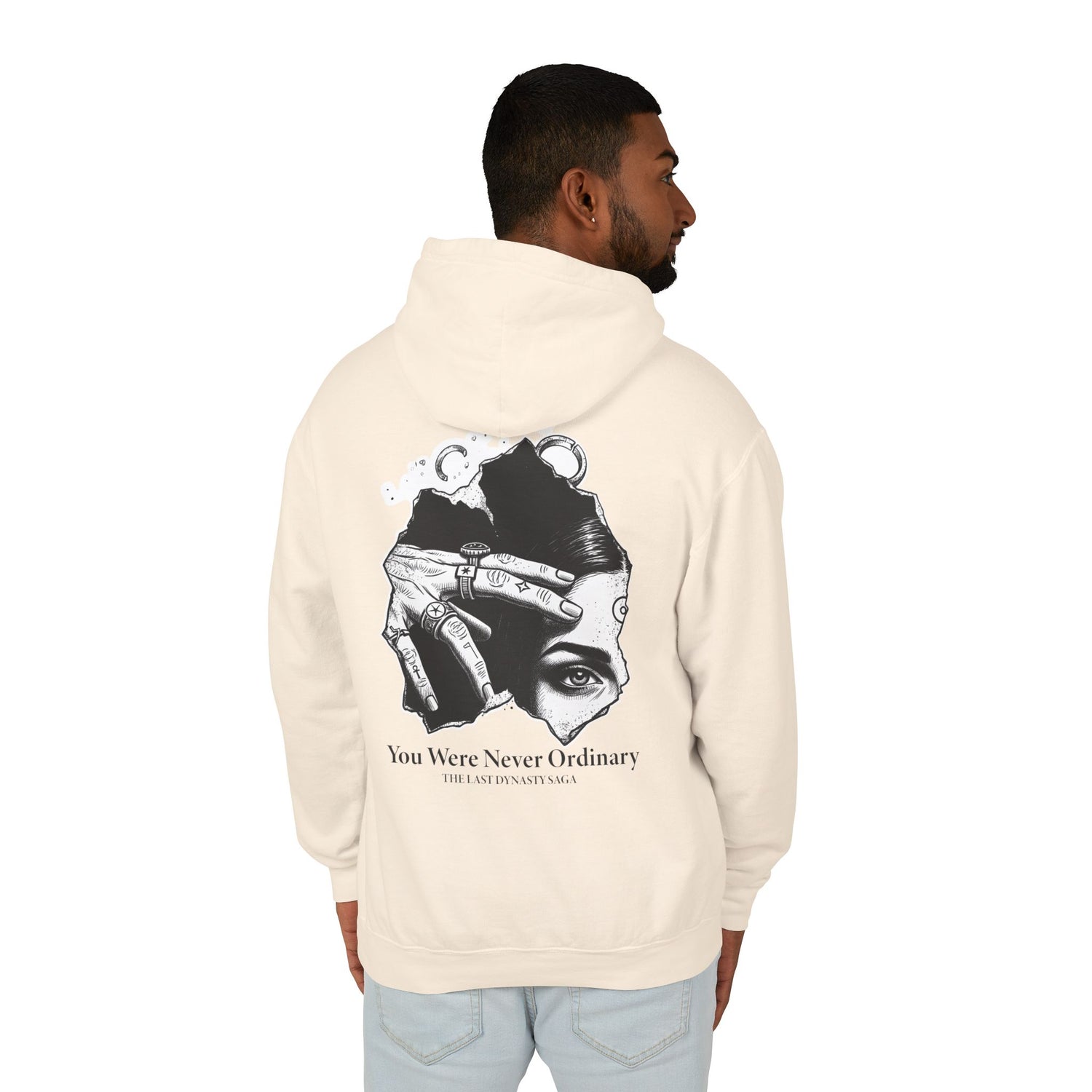 Reborn to Rule Snake &amp; Eye Graphic Hoodie — "You Were Never Ordinary"