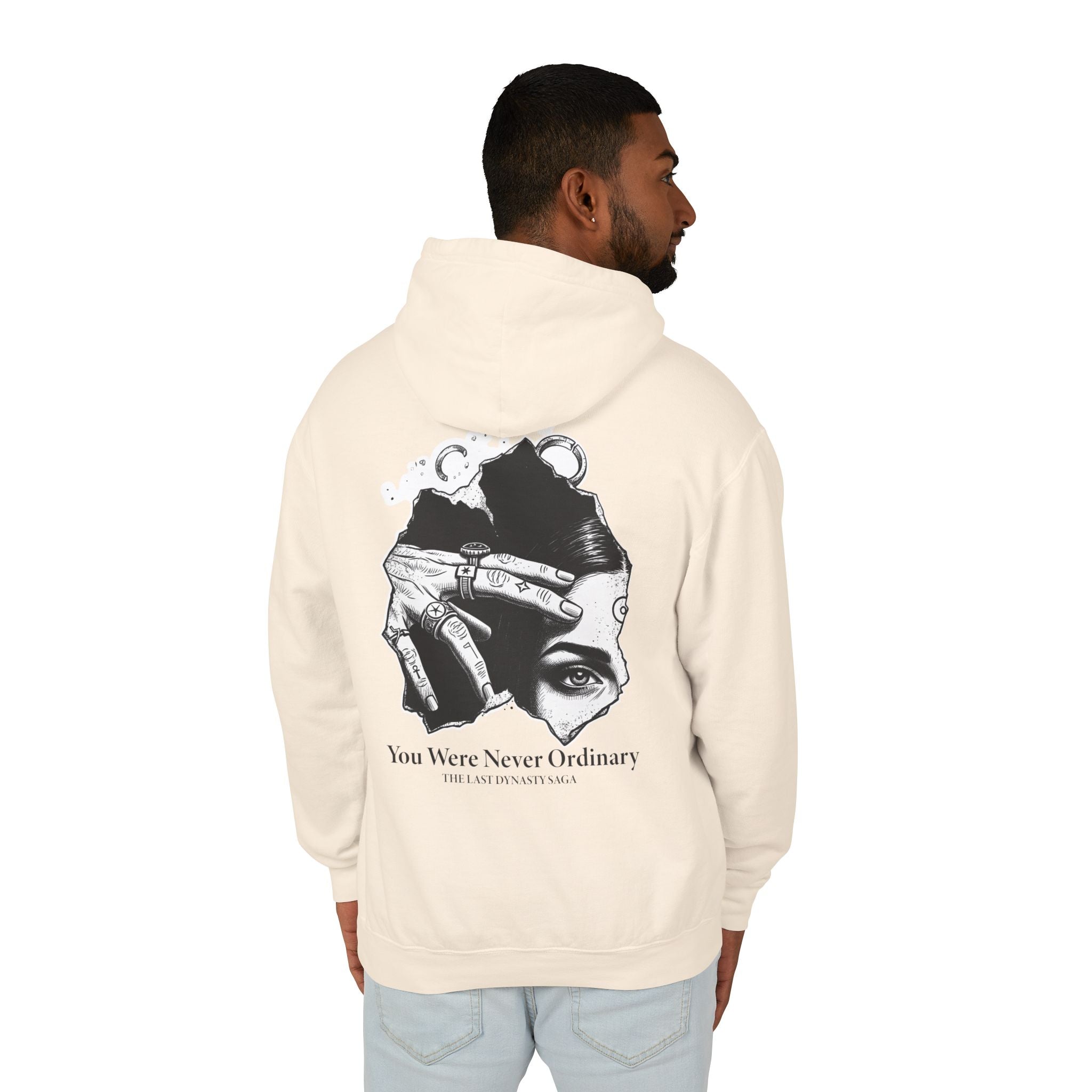 Reborn to Rule Snake &amp; Eye Graphic Hoodie — "You Were Never Ordinary"