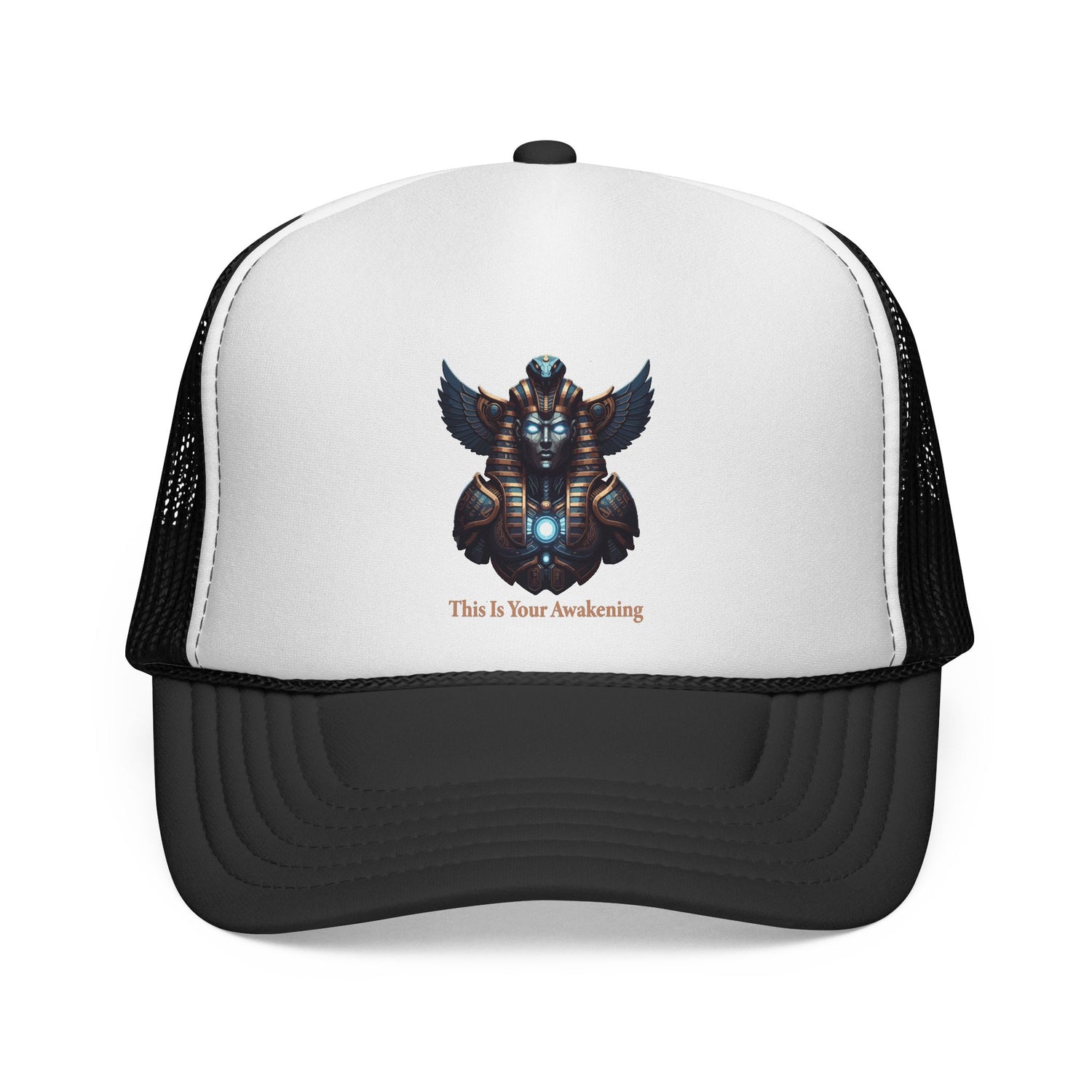 Vintage Steam-Punk Scarab Trucker Cap – "This Is More Awakening"