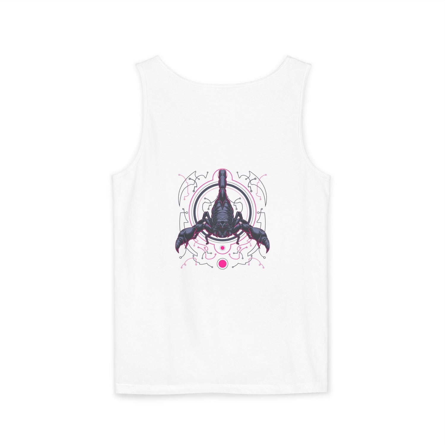 Scorpion Graphic Tank Top — Dark Cosmic Scorpion Art