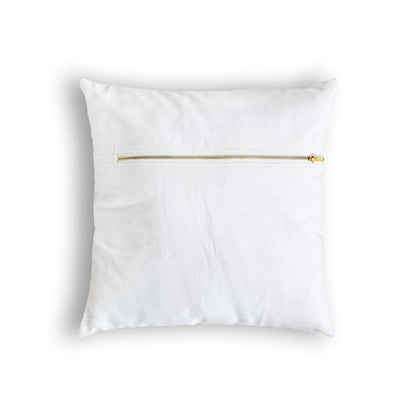 Mystic Portrait Velvet Pillow — Black &amp; White Occult Art Decorative Throw