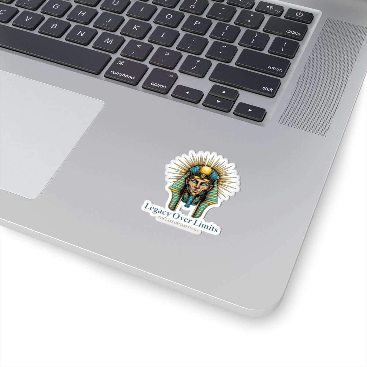 Copy of The Last Dynasty Saga Sticker — Minimalist Retro Game Logo Kiss-Cut Sticker