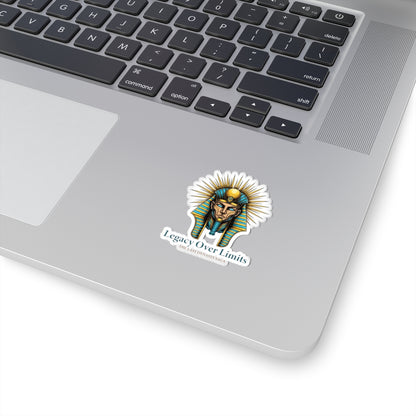 Copy of The Last Dynasty Saga Sticker — Minimalist Retro Game Logo Kiss-Cut Sticker