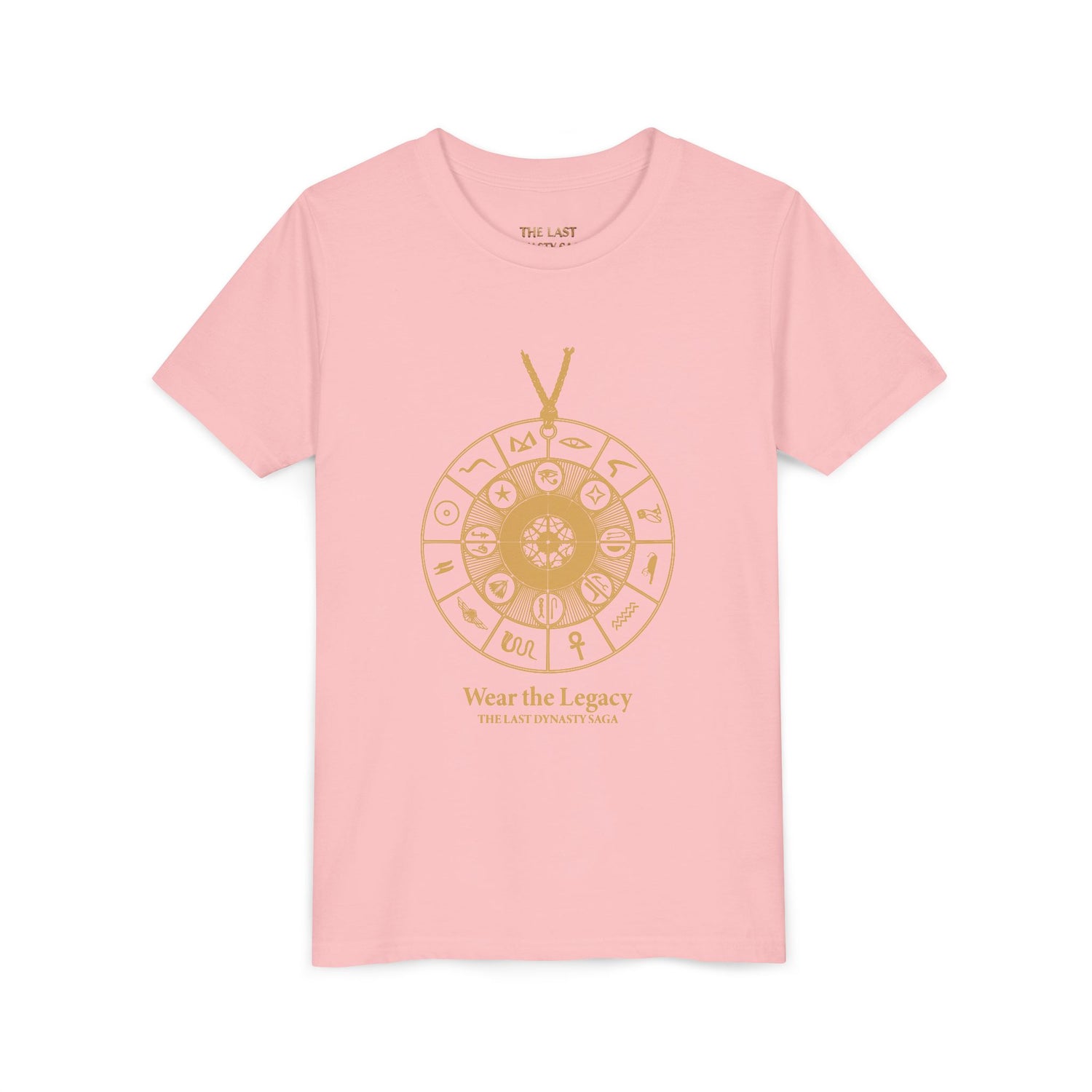 Youth Graphic Tee — THE SAGA Compass &amp; Abstract Hero&