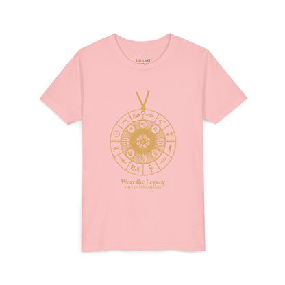 Youth Graphic Tee — THE SAGA Compass &amp; Abstract Hero&