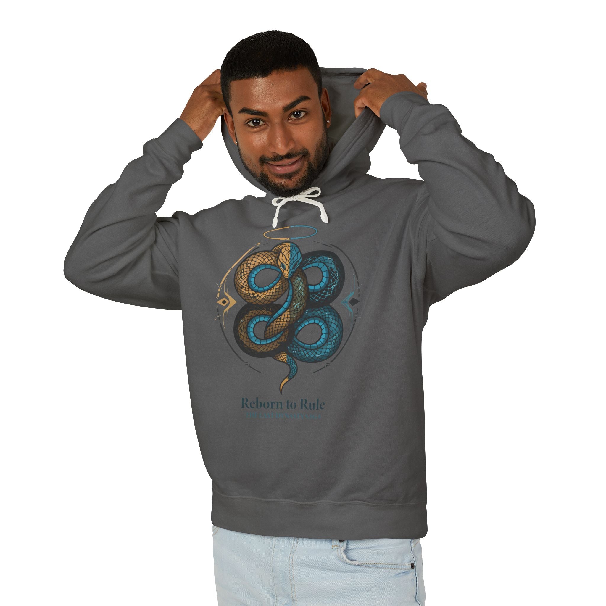 Reborn to Rule Snake &amp; Eye Graphic Hoodie — "You Were Never Ordinary"