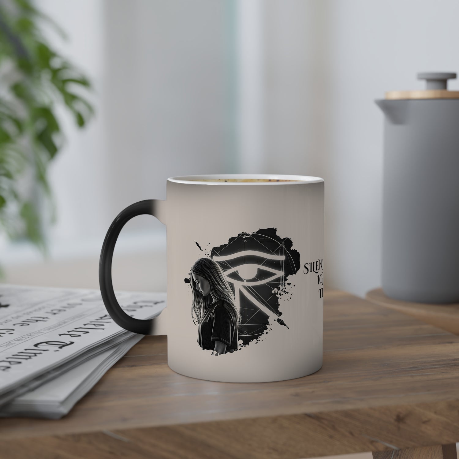 Color-Changing Mug — "Silent Power Ignites Truth" Reveal, 11oz