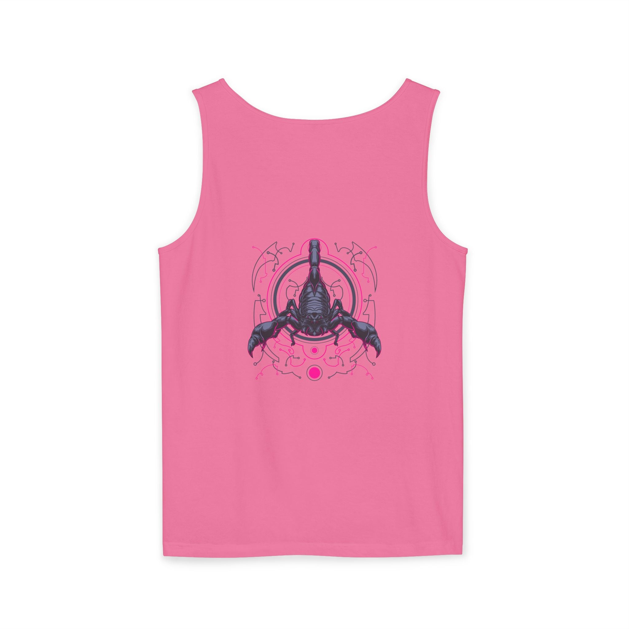 Scorpion Graphic Tank Top — Dark Cosmic Scorpion Art