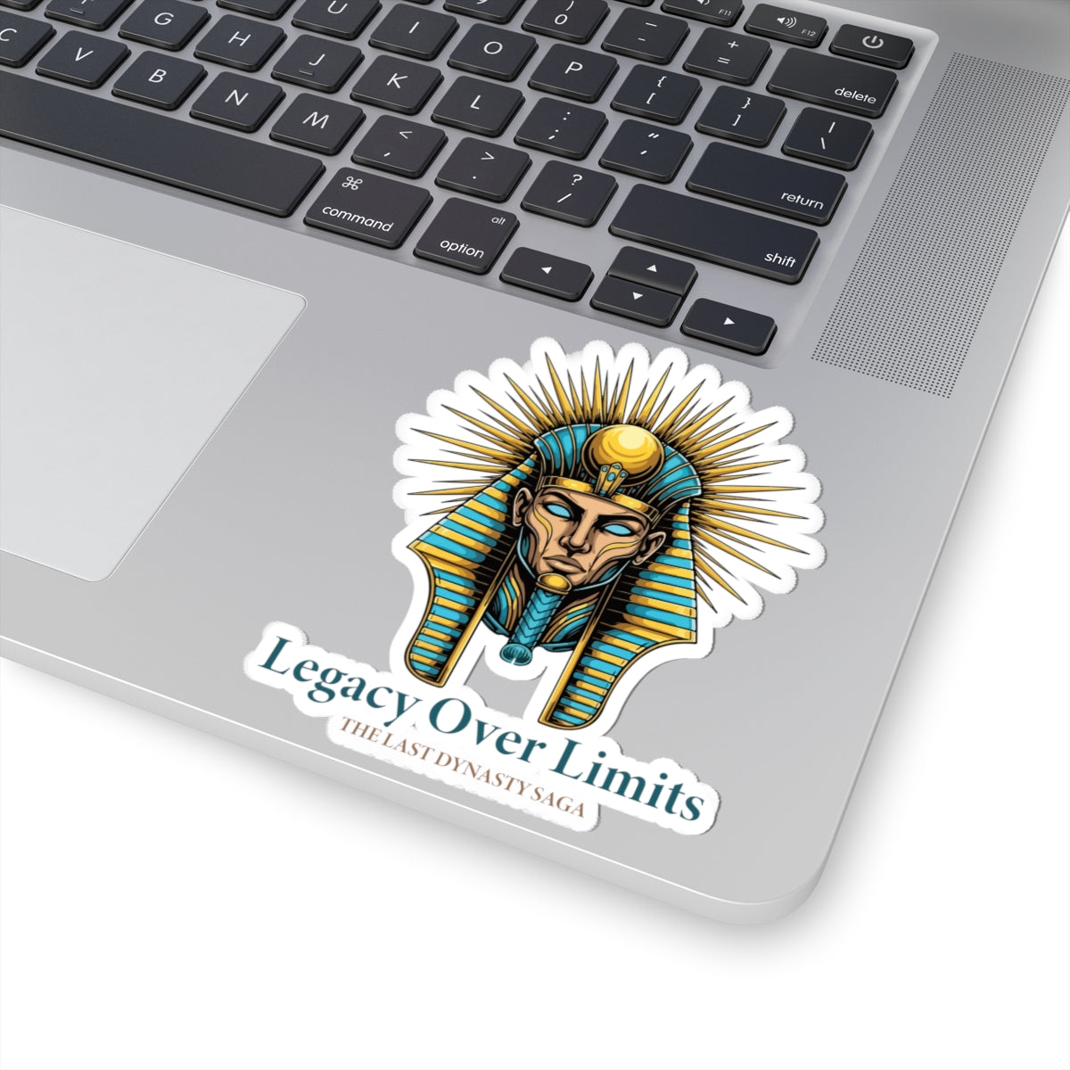 Copy of The Last Dynasty Saga Sticker — Minimalist Retro Game Logo Kiss-Cut Sticker