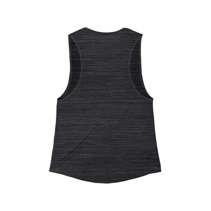 Empowered Witch Tank Top — “Rise Without Permission” Mystical Graphic Muscle Tank